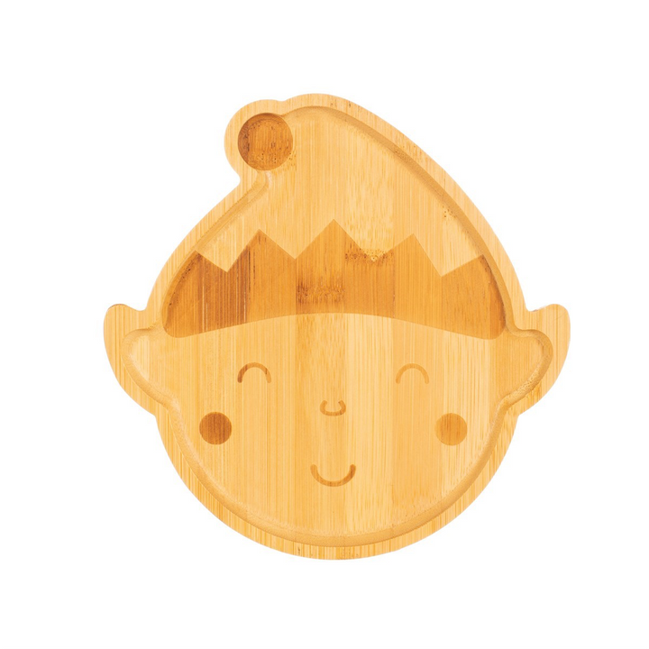 Christmas Elf Bamboo Plate