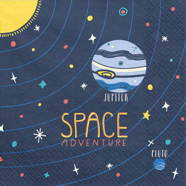 Space Party Paper Napkins