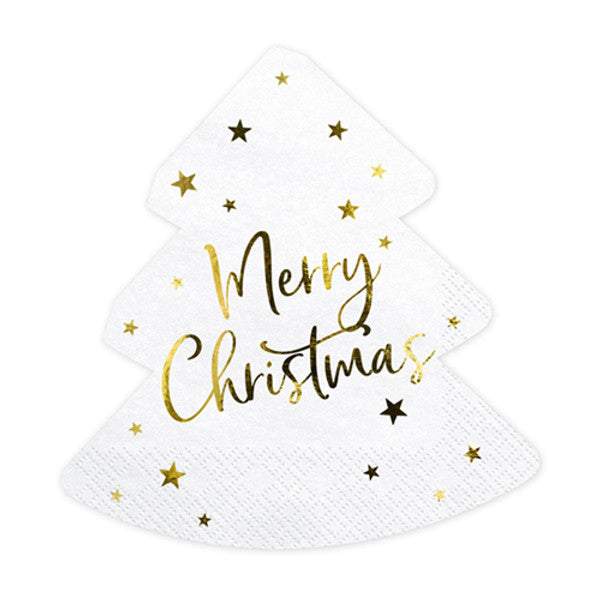 Chrismtas Tree Paper Napkins