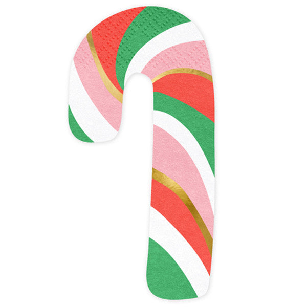 Candy Cane Paper Napkins