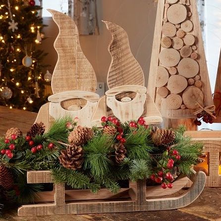 Wooden Nordic Sleigh