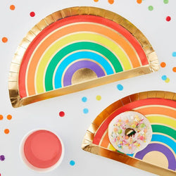 Rainbow Party Plate