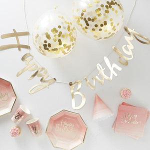 Pink/Gold Party in a Box