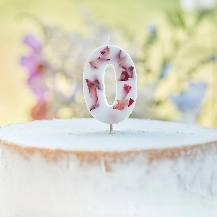 Pressed Petal Candle 0
