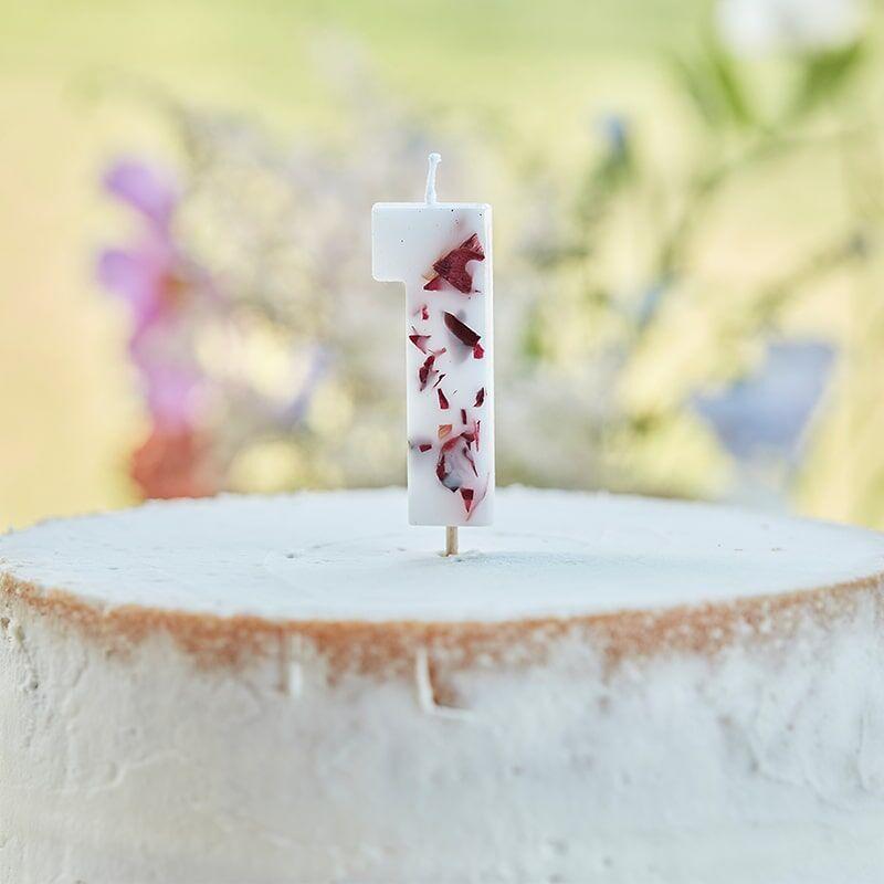 Pressed Petal Candle 1