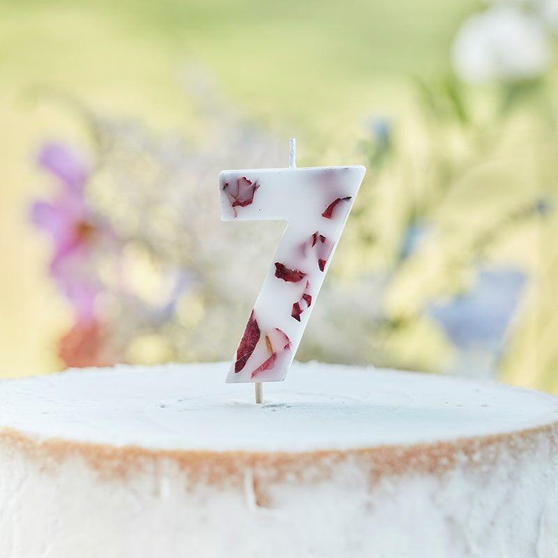 Pressed Petal Candle 7