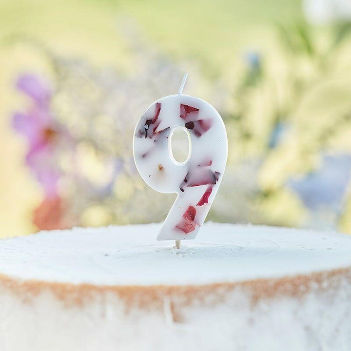Pressed Petal Candle 9
