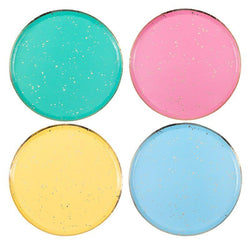 Gold Flecked Brights Plates