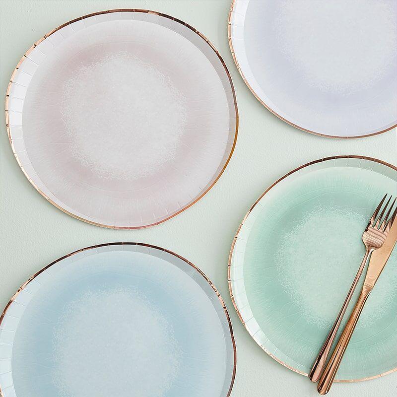 Glaze Pastel Watercolour Plates