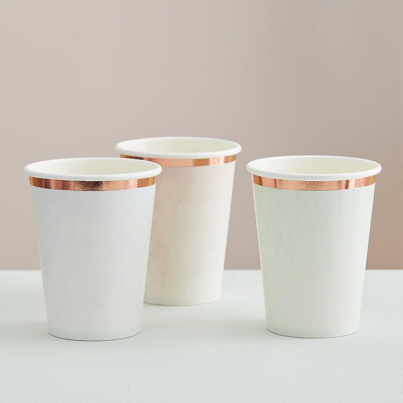 Pastel Watercolour Cups