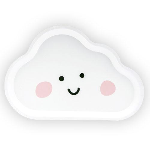 White Cloud Plates