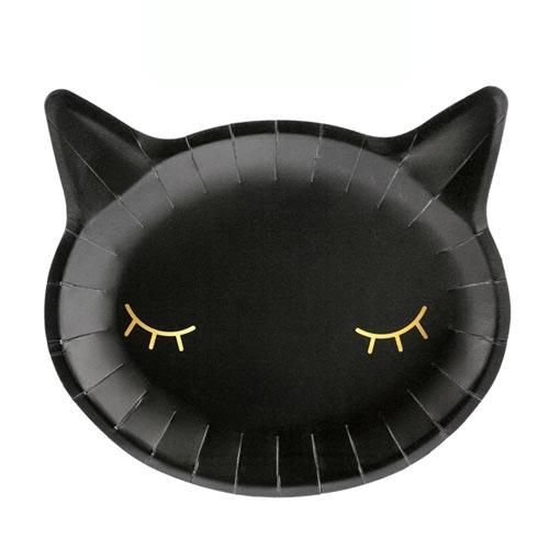 Black Cat Plates