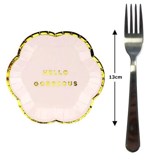 Hello Gorgeous Pink Plates