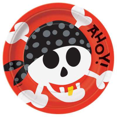 9" Pirate Plate