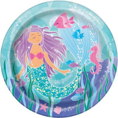 9" Marmaid Plate