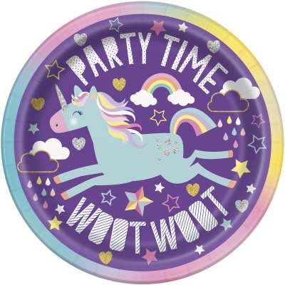 7" Unicorn Plate