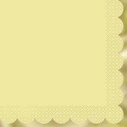Yellow/Gold Pastel Napkins