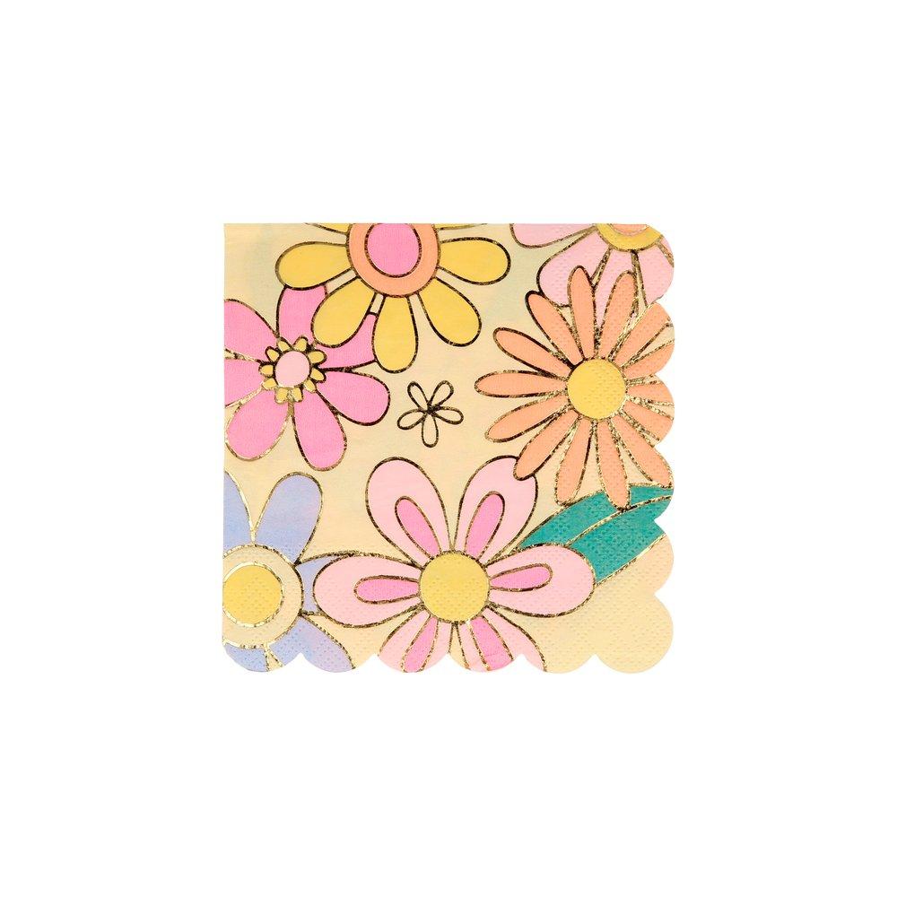 Phychedelic 60s Small Napkins