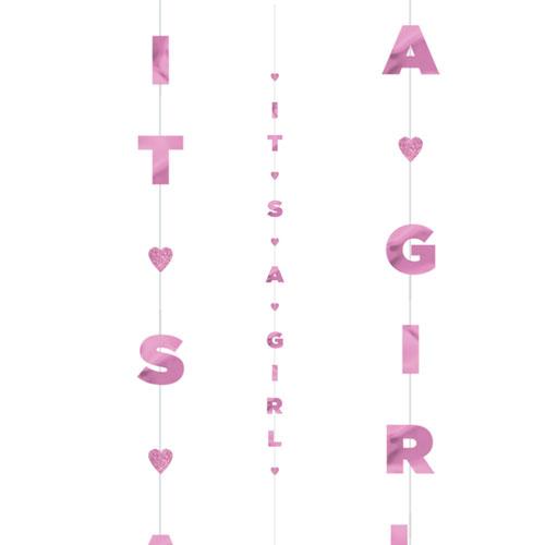 Its a Girl Balloon Fun String