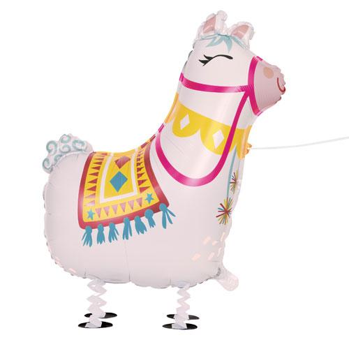 Llama Walking Pet Foil Balloon
