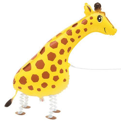 Giraffe Walking Pet Foil Balloon