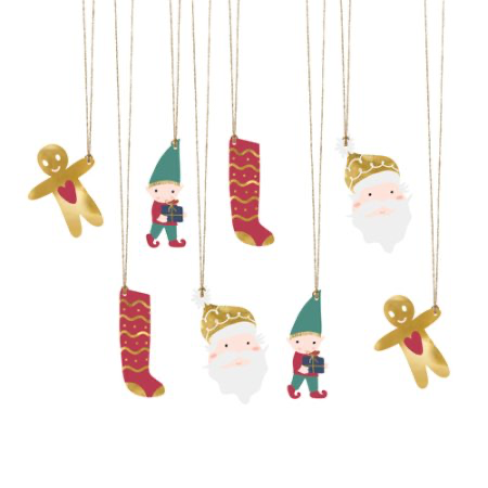 Christmas Character Gift Tags