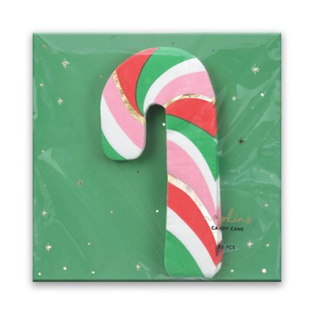 Candy Cane Napkins